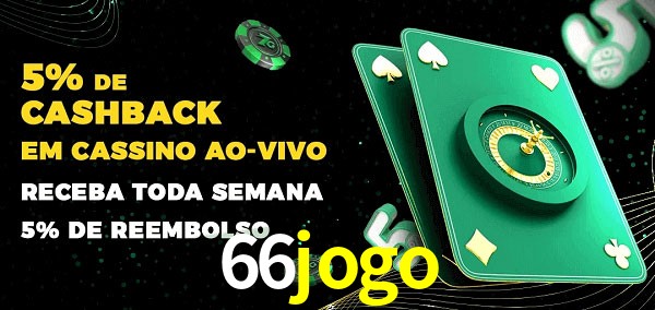 Promoções do cassino ao Vivo 66jogo